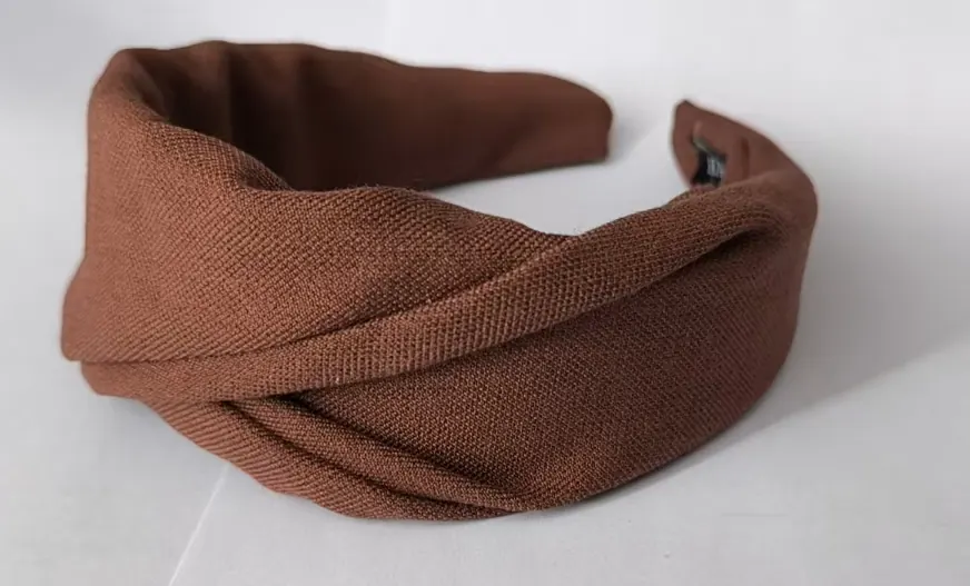 Original product reference photograph of Solid Folded Headband WL-028